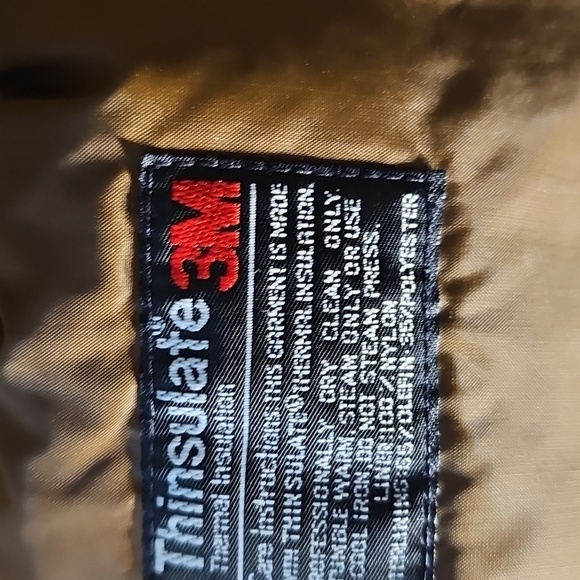 Mens London Fog Tan Trench Coat With 3m Thinsulate Removable Lining 42 Regular - Picture 5 of 8